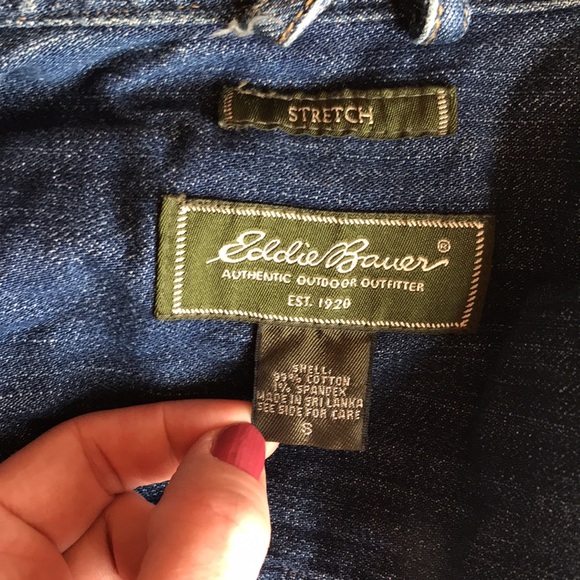 Vintage Eddie Bauer Denim Jacket, size small - Picture 3 of 7